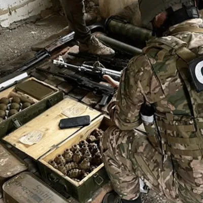 СБУ викрила російський схрон з озброєнням у прифронтових районах Луганщини